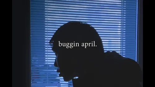 bugging april poster