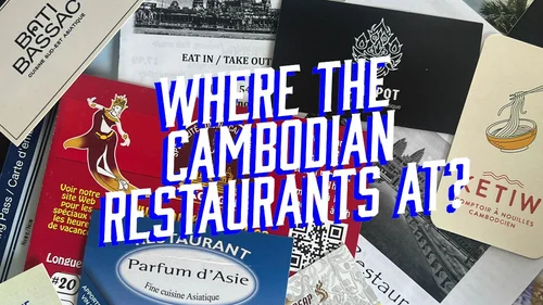 where the cambodian restaurants at? poster